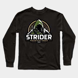 Strider Mountain Treks - Hiking - Fantasy Long Sleeve T-Shirt